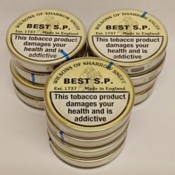 Wilsons of Sharrow Best S.P. snuff 12 small 5g tins