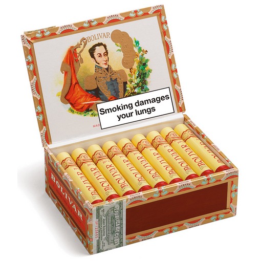 Bolivar Tubos No 2 Cigar Box of 25