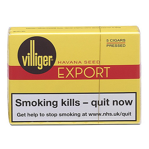 Villiger Export Pressed Cigars Pack of 5