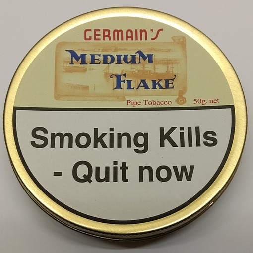 Germain's Medium Flake pipe tobacco 50g tin