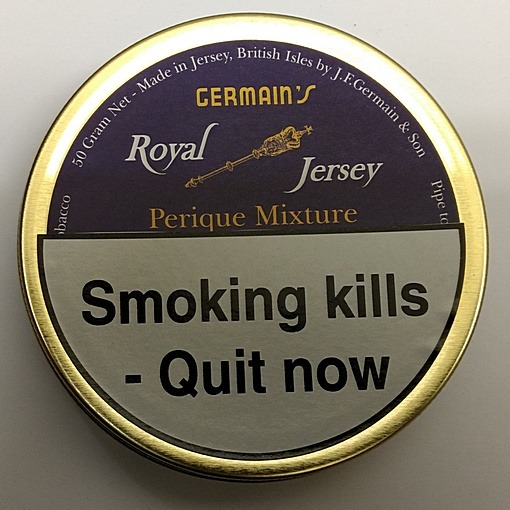 Germain's Royal Jersey Perique Mixture 50g tin