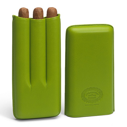 Hoyo de Monterrye Leather Case with 3 Epicure No.1 cigars