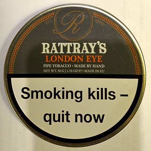 Rattray's London Eye pipe tobacco 50g tin