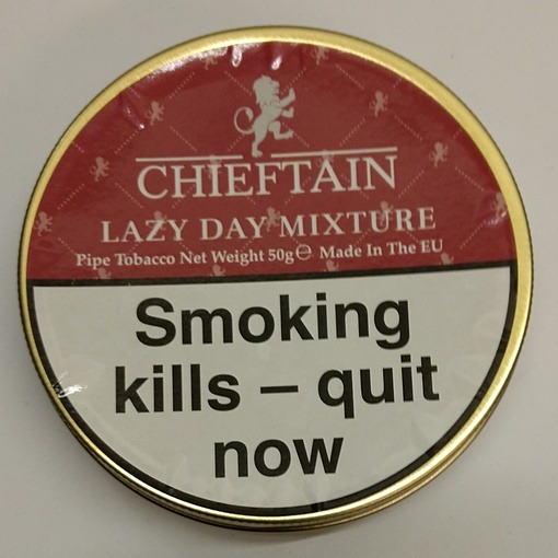 Chieftain Lazy Day Mixture pipe tobacco 50g tin