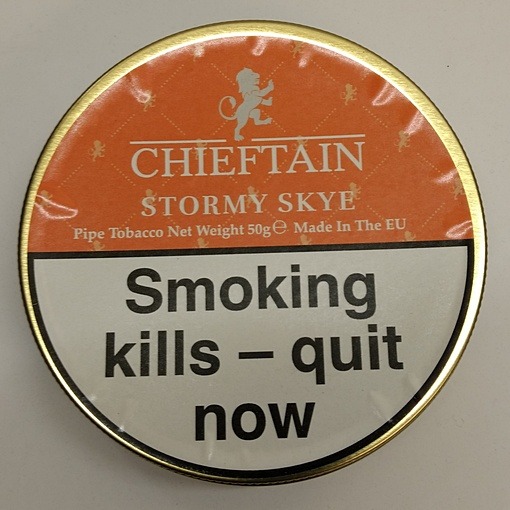 Chieftain Stormy Sky pipe tobacco 50g tin
