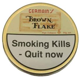 Germain's Brown Flake pipe tobacco 50g tin