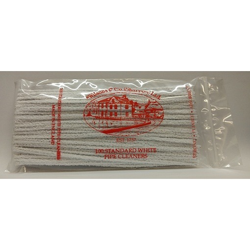 Wilsons Standard White Pipecleaners pack of 100