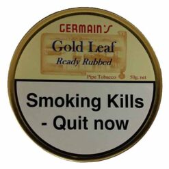 Germain's Gold Leaf Ready Rubbed pipe tobacco 50g tin